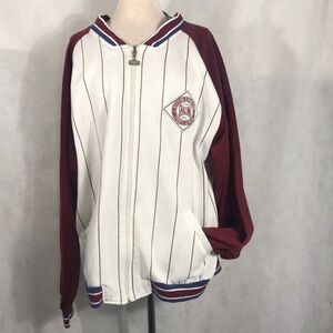 Vintage “Spalding” zip up sweatshirt/ jacket